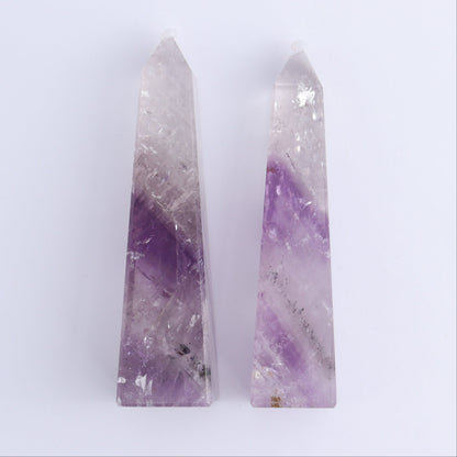 Amethyst Obelisks Set of 6 - Expert Wholesale and Supplier of Wholesale Crystals & Bulk Gemstones, ["Amethyst","Brazil","Obelisk"]