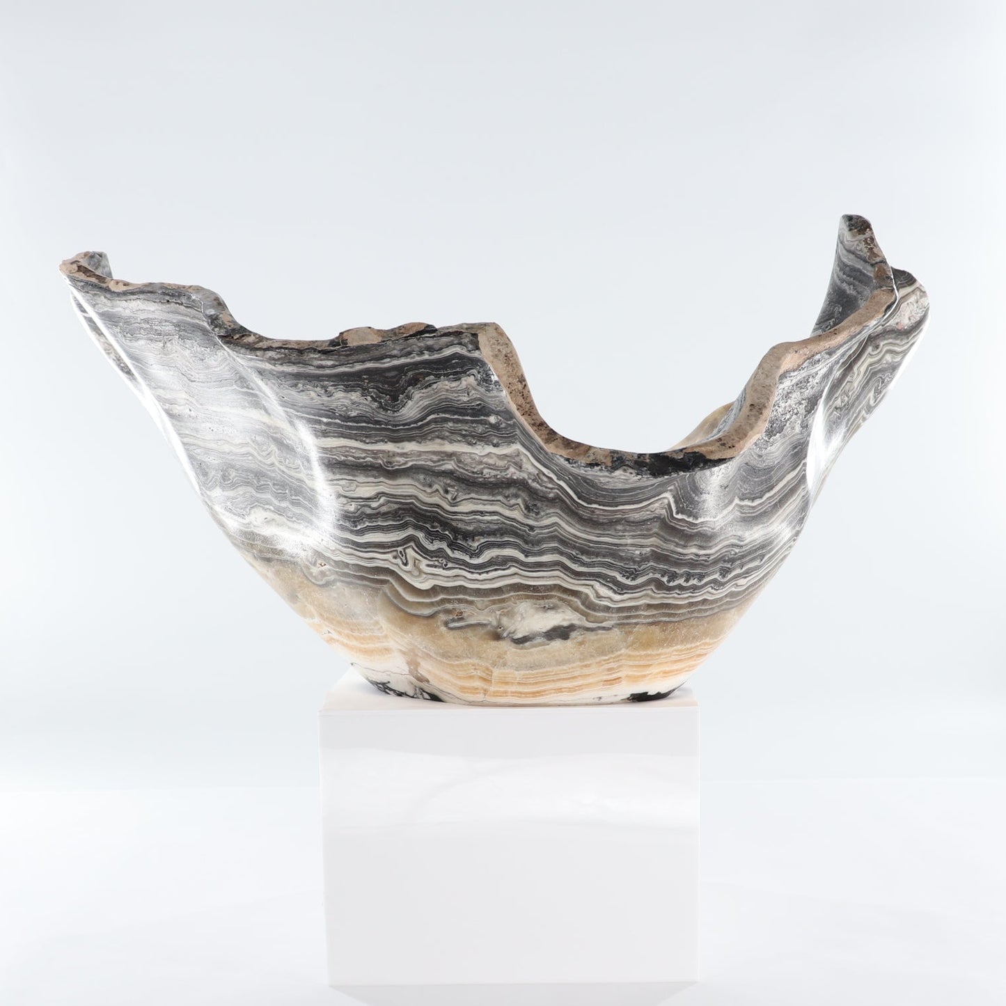 Mexican Onyx/Calcite Bowl - Expert Wholesale and Supplier of Wholesale Crystals & Bulk Gemstones, ["Bowls","Calcite","Mexico","onyx"]