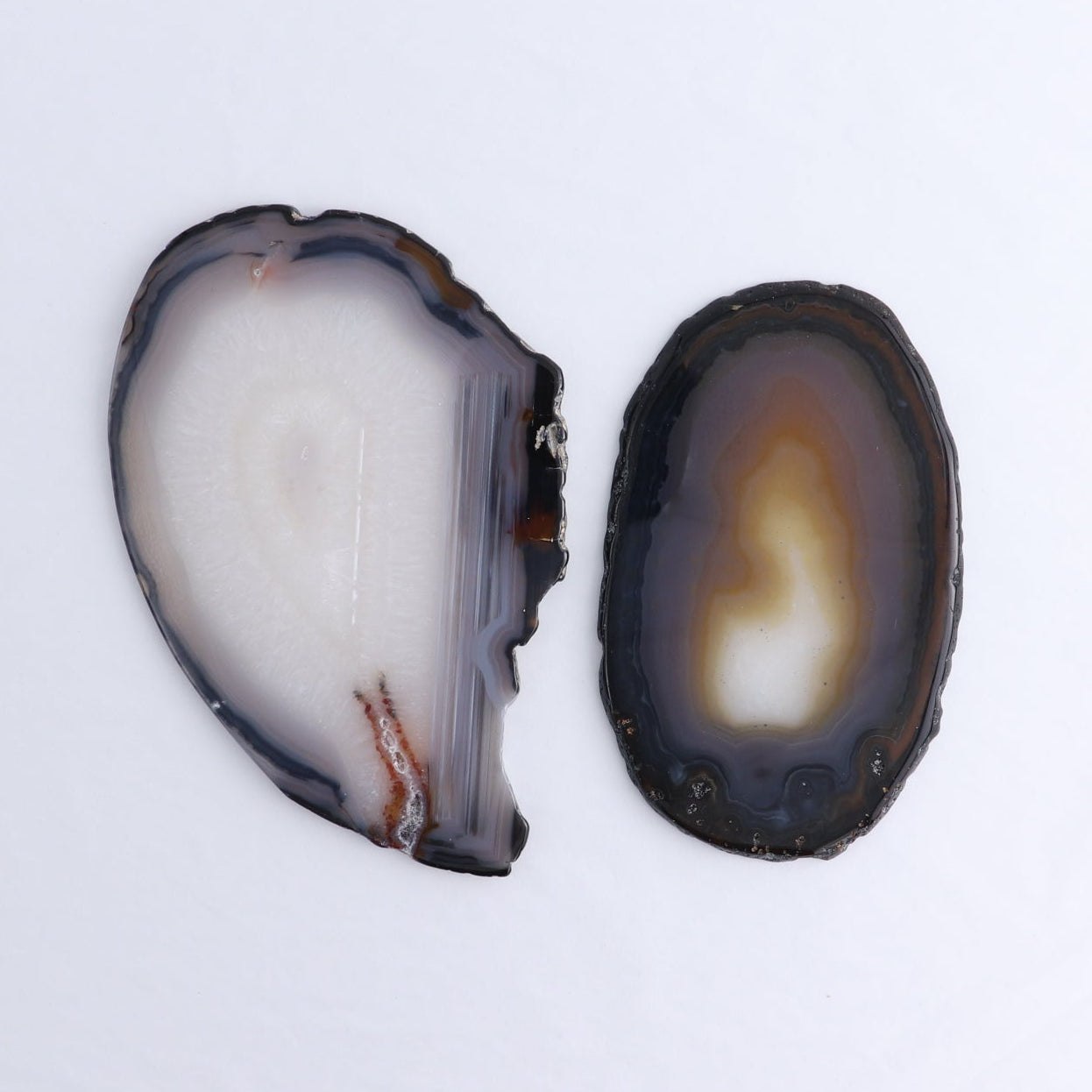 Agate Slices Set of 8