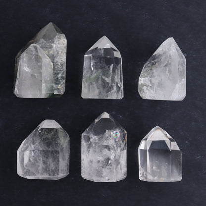 Garden Quartz Towers Set of 10 - Expert Wholesale and Supplier of Wholesale Crystals & Bulk Gemstones, ["Garden Quartz","Points","Quartz","Towers"]