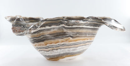 Mexican Onyx/Calcite Bowl 26"