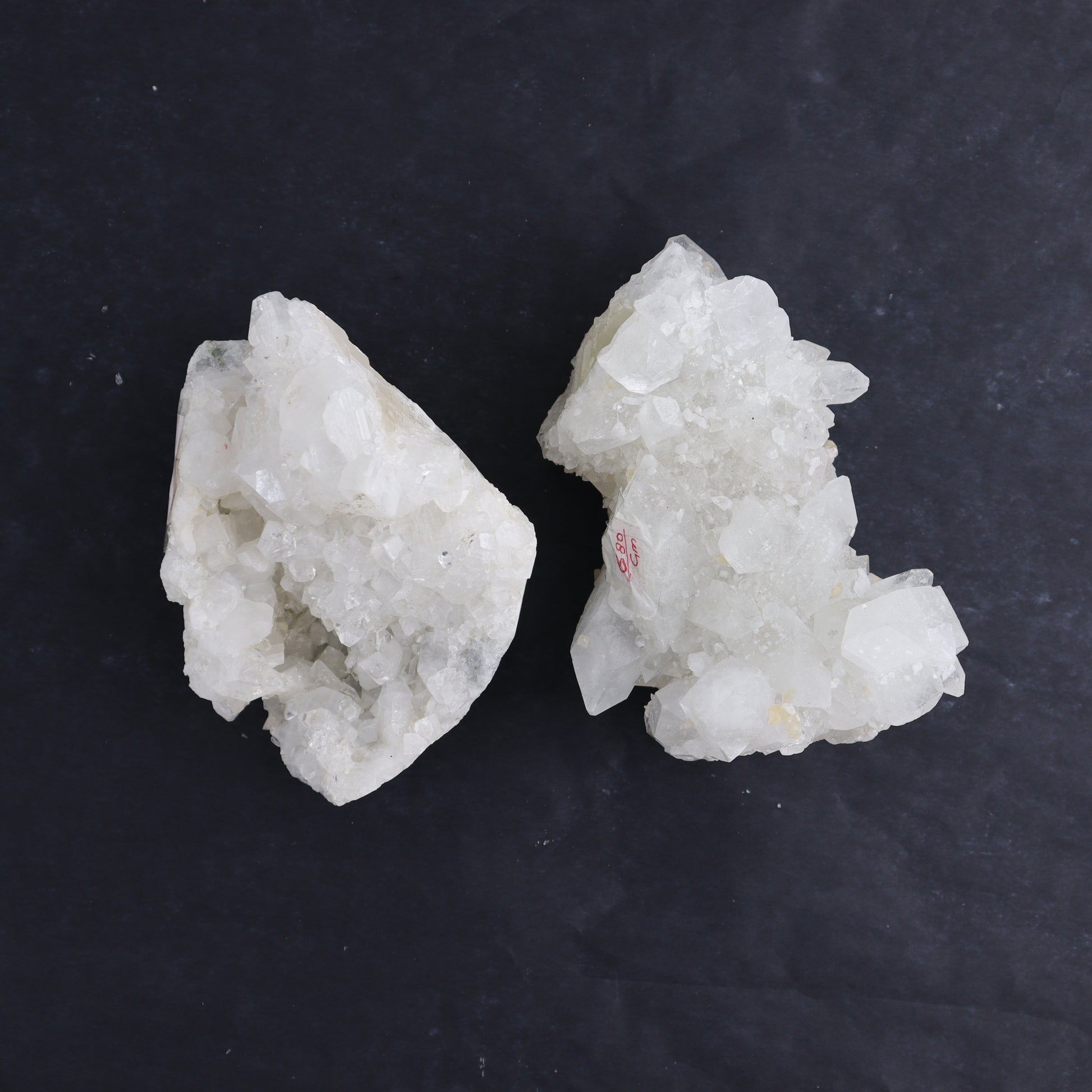 Apophyllite Clusters Set of 6 - Expert Wholesale and Supplier of Wholesale Crystals & Bulk Gemstones, ["Apophyllite","close_50","Clusters","Flats"]