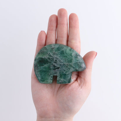 Fluorite Bears set of 6