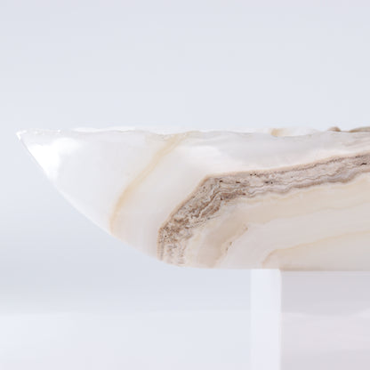 Onyx Canoe Bowl - Expert Wholesale and Supplier of Wholesale Crystals & Bulk Gemstones, ["Bowls","canoe","Mexico","onyx"]