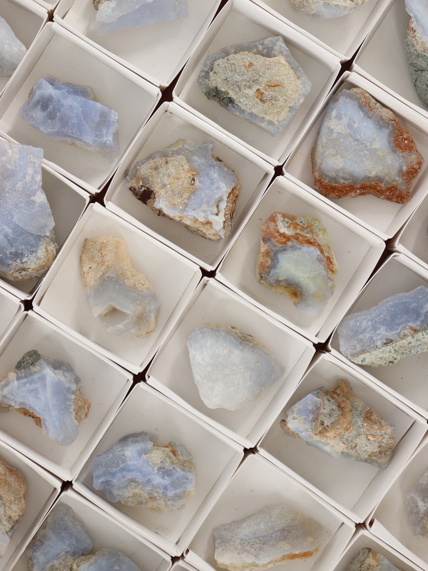 Blue Lace Agate Flat - Expert Supplier of Wholesale Crystals & Bulk Gemstones