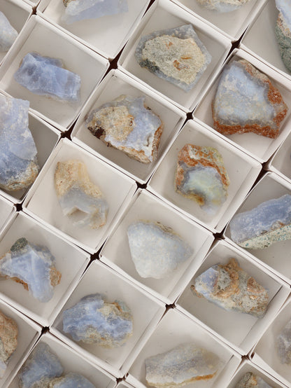 Blue Lace Agate Flat - Expert Supplier of Wholesale Crystals & Bulk Gemstones