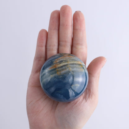 Blue Onyx Spheres Set of 5 - Expert Wholesale and Supplier of Wholesale Crystals & Bulk Gemstones, ["Argentina","Blue Onyx","onyx","Spheres"]