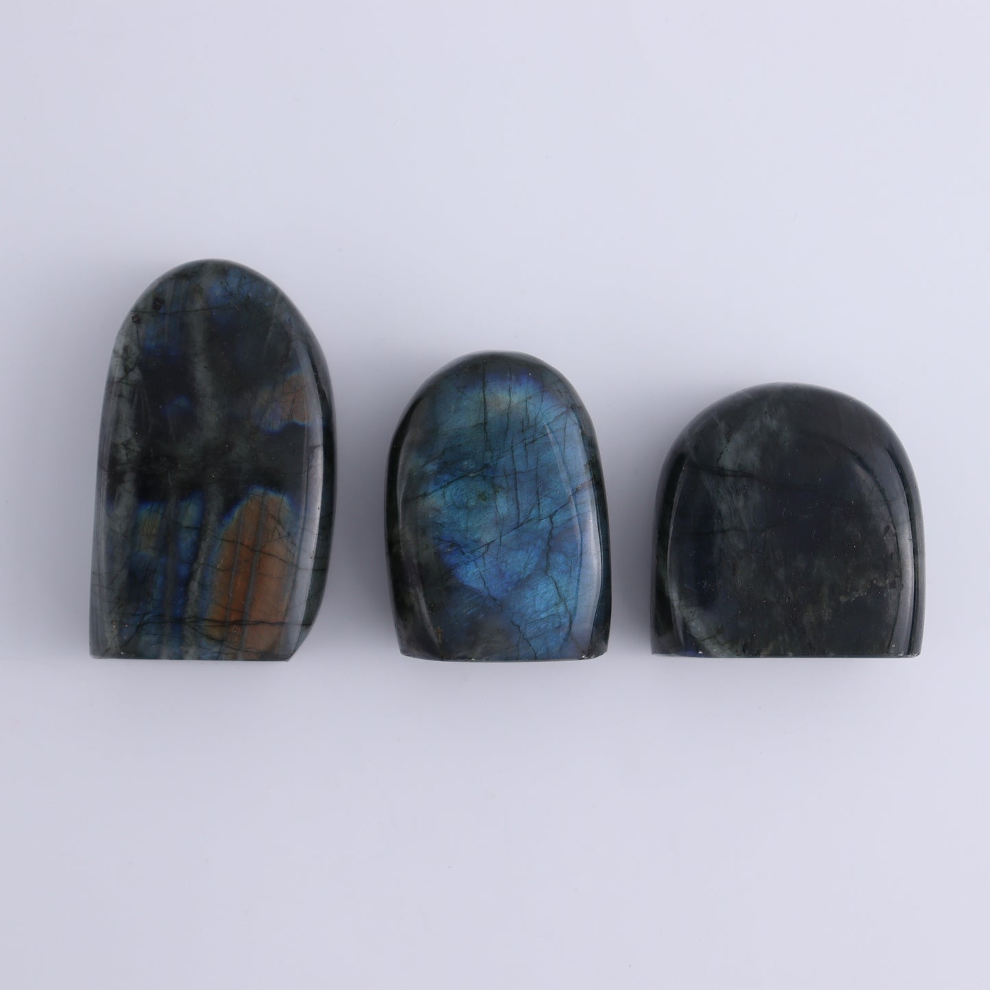 Labradorite Freeform Set of 6 - Expert Wholesale and Supplier of Wholesale Crystals & Bulk Gemstones, ["Freeforms","Labradorite","Madagascar"]