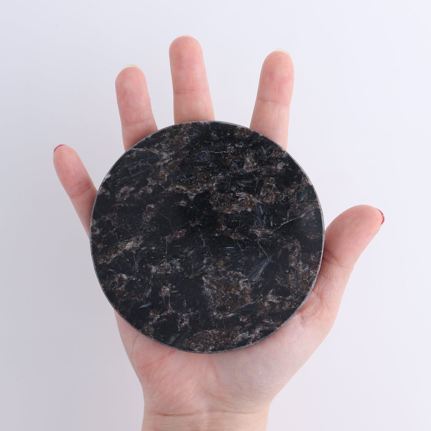 One Astrophyllite Coaster