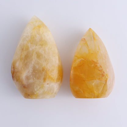 Golden Healer Flames Set of 4 - Expert Wholesale and Supplier of Wholesale Crystals & Bulk Gemstones, ["Brazil","flames","Golden Healer"]