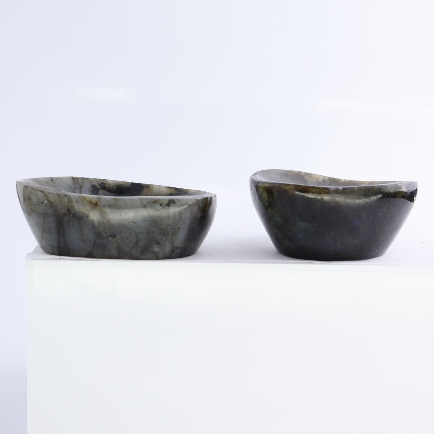 Labradorite Bowls Set of 10 - Expert Wholesale and Supplier of Wholesale Crystals & Bulk Gemstones, ["Bowls","Labradorite","Madagascar"]