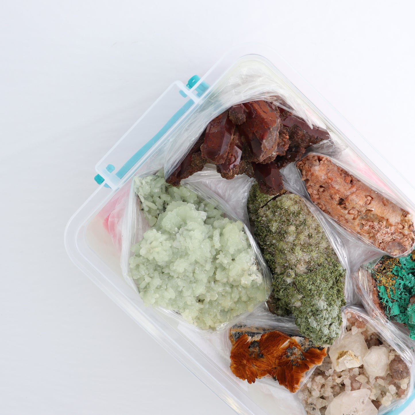 Mixed Minerals Flat from Morocco