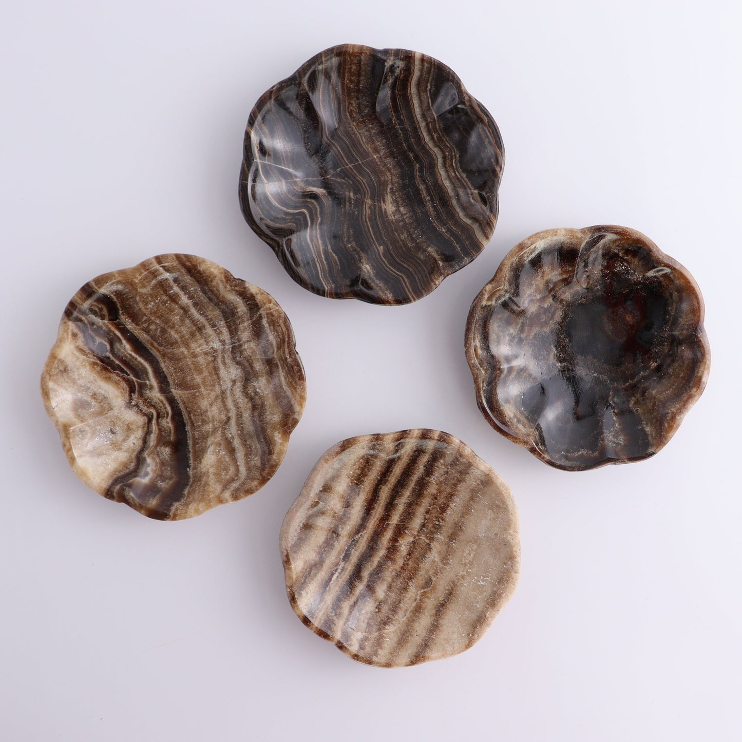 Onyx Margarita Plates Set of 8 - Expert Wholesale and Supplier of Wholesale Crystals & Bulk Gemstones, ["Margarita Plates","Mexico","onyx"]