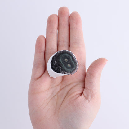 Uruguay Amethyst Clusters with "Eyes" Flat of 9 - Expert Wholesale and Supplier of Wholesale Crystals & Bulk Gemstones, ["Amethyst","Clusters","Eyes Amethyst","Uruguay"]