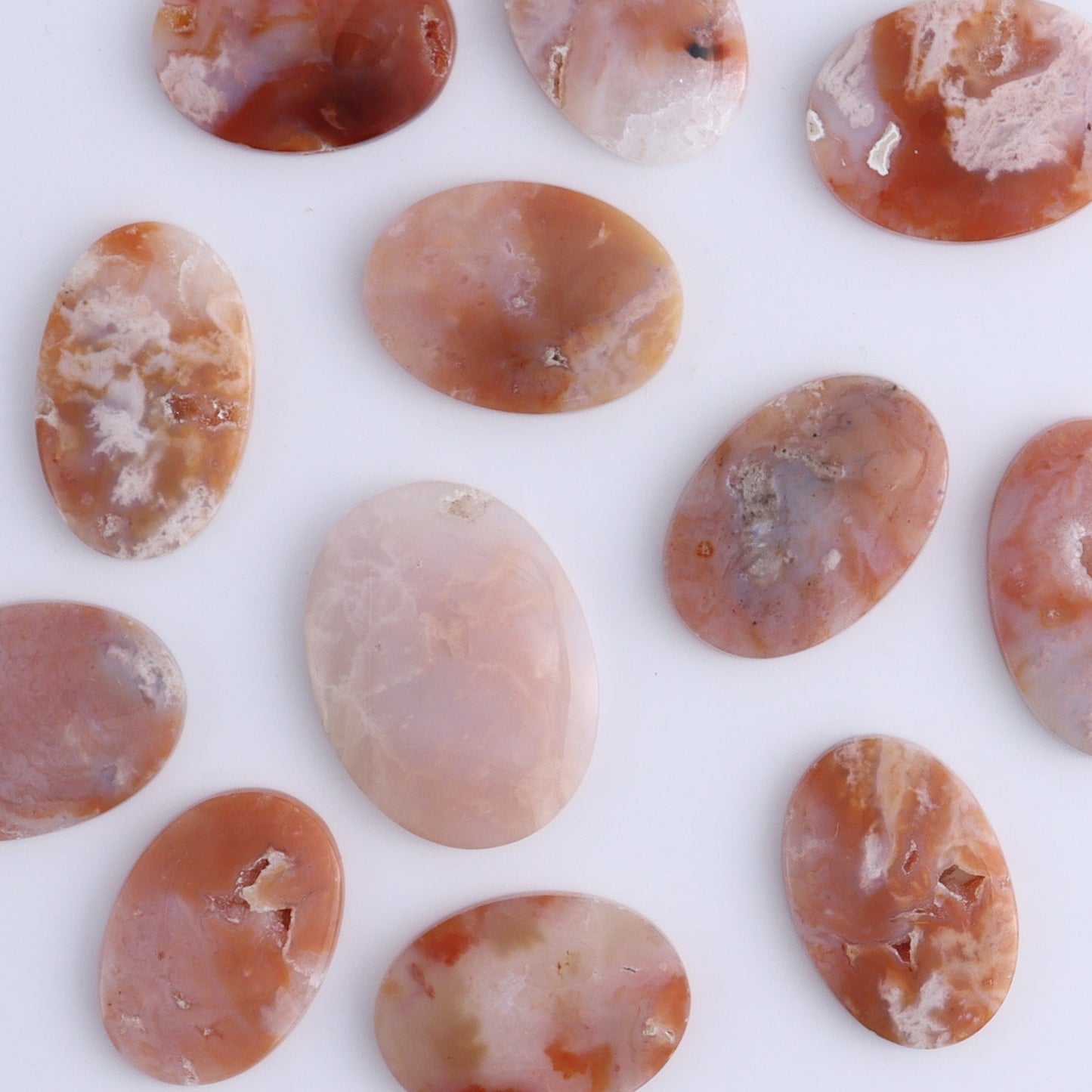 One Pink Carnelian Oval Cab - Expert Wholesale and Supplier of Wholesale Crystals & Bulk Gemstones, ["Cabs","carnelian","Oval","Pink Carnelian"]