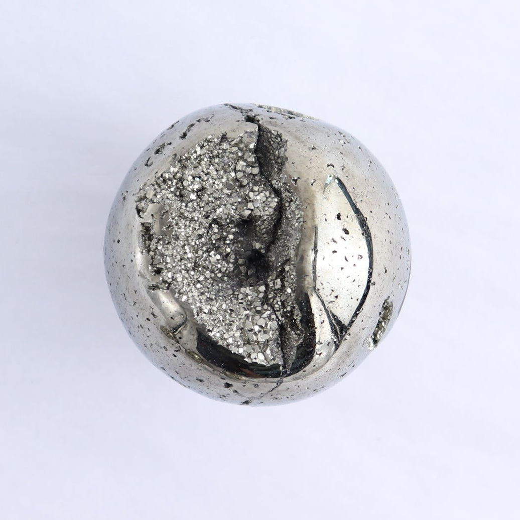 Pyrite Spheres Set of 4