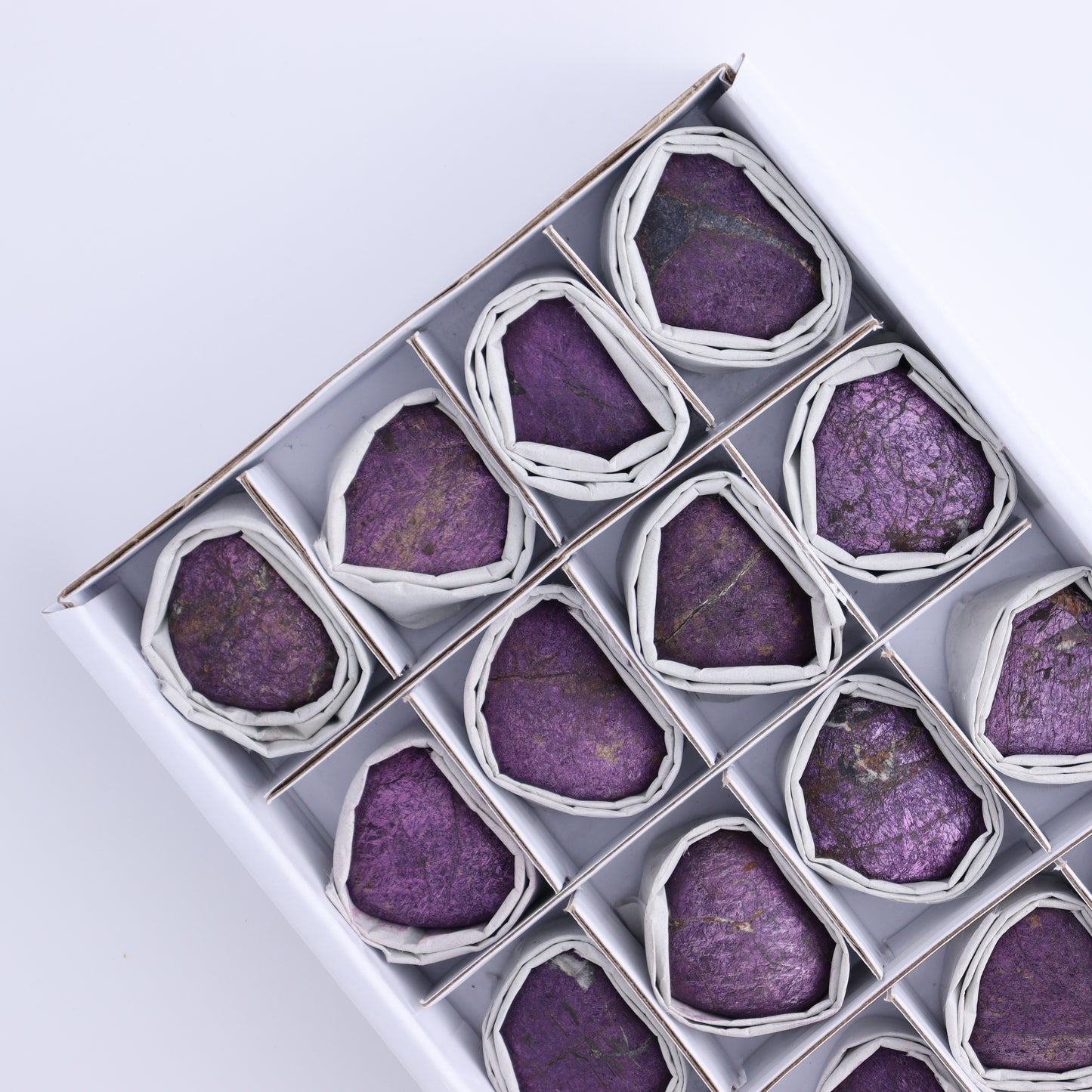 Purpurite Velvet Hearts Set of 20