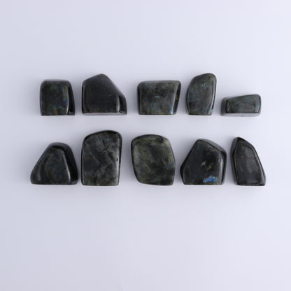 Labradorite Freeform Set of 10 - Expert Wholesale and Supplier of Wholesale Crystals & Bulk Gemstones, ["Freeforms","Labradorite","Madagascar"]