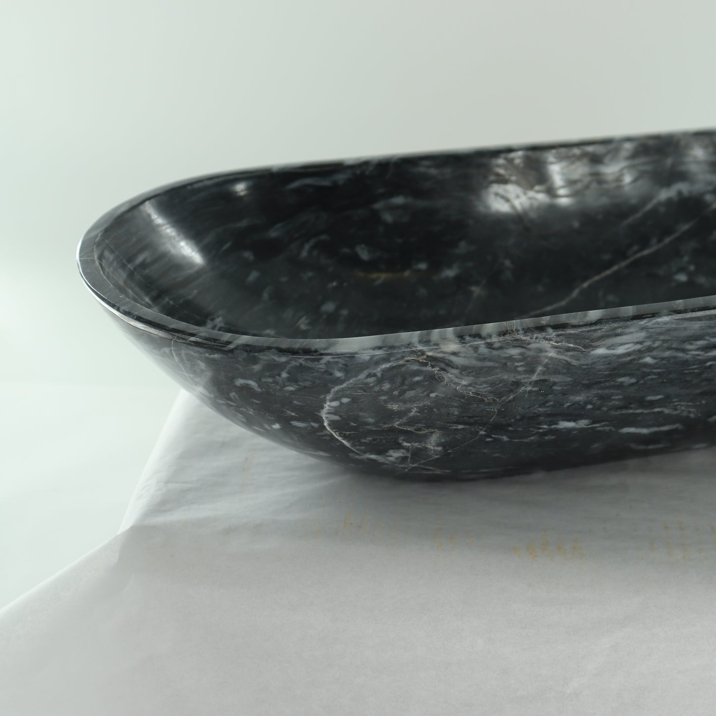 Marble Canoe Bowl - Expert Wholesale and Supplier of Wholesale Crystals & Bulk Gemstones, ["Bowls","canoe","close_30","Mexico","onyx"]