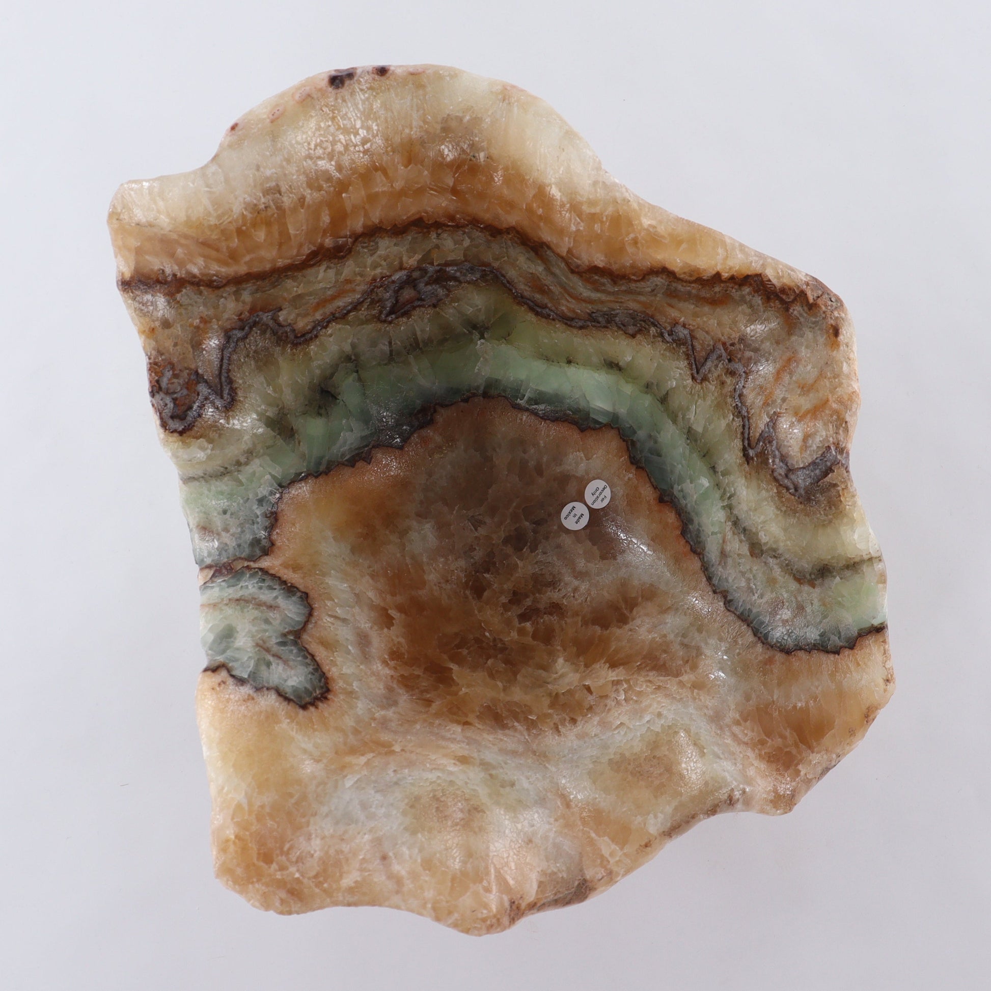 Mexican Onyx/Calcite Bowl - Expert Wholesale and Supplier of Wholesale Crystals & Bulk Gemstones, ["Bowls","Calcite","Mexico","onyx"]