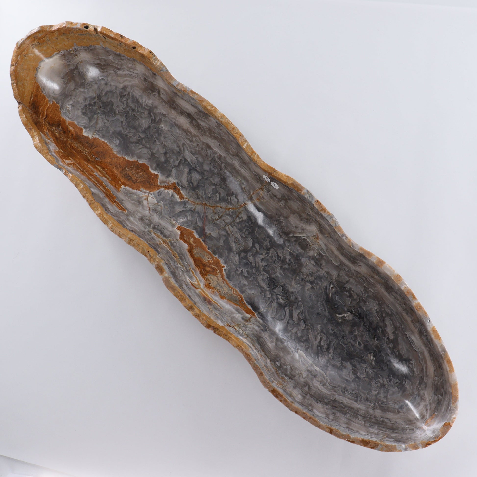 Onyx Canoe Bowl - Expert Wholesale and Supplier of Wholesale Crystals & Bulk Gemstones, ["Bowls","canoe","Mexico","onyx"]