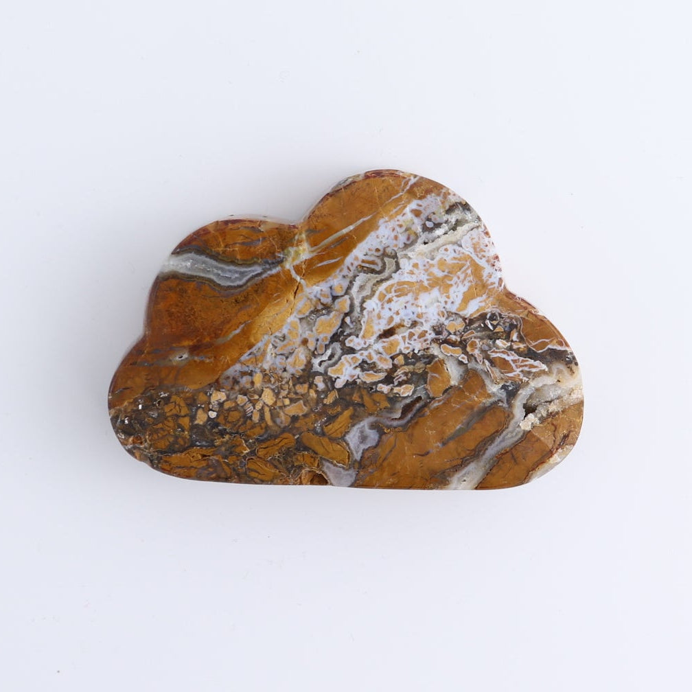 One Cloud Brecciated Jasper | Mi Esperanza Minerals | Supplier of Crystals and Onyx