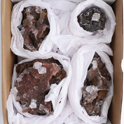 Calcite Clusters from Santa Eulalia Flats - Expert Wholesale and Supplier of Wholesale Crystals & Bulk Gemstones, ["Calcite","Mexico","Santa Eulalia Calcite"]
