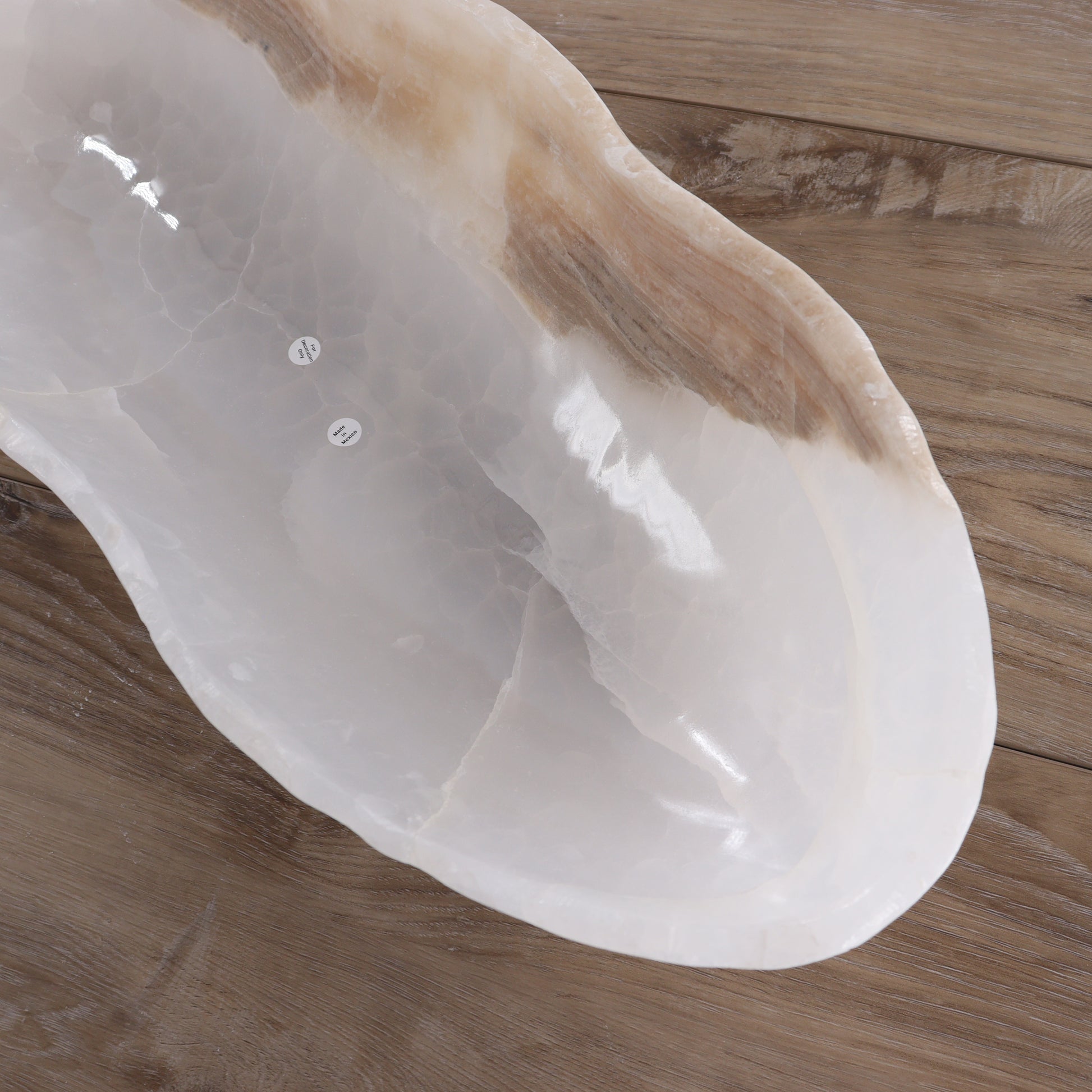 Mexican Onyx/Calcite Canoe Bowl - Expert Wholesale and Supplier of Wholesale Crystals & Bulk Gemstones, ["Bowls","Calcite","canoe","Mexico","onyx"]