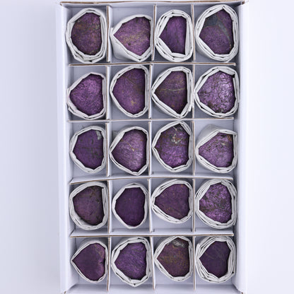 Purpurite Velvet Hearts Set of 20