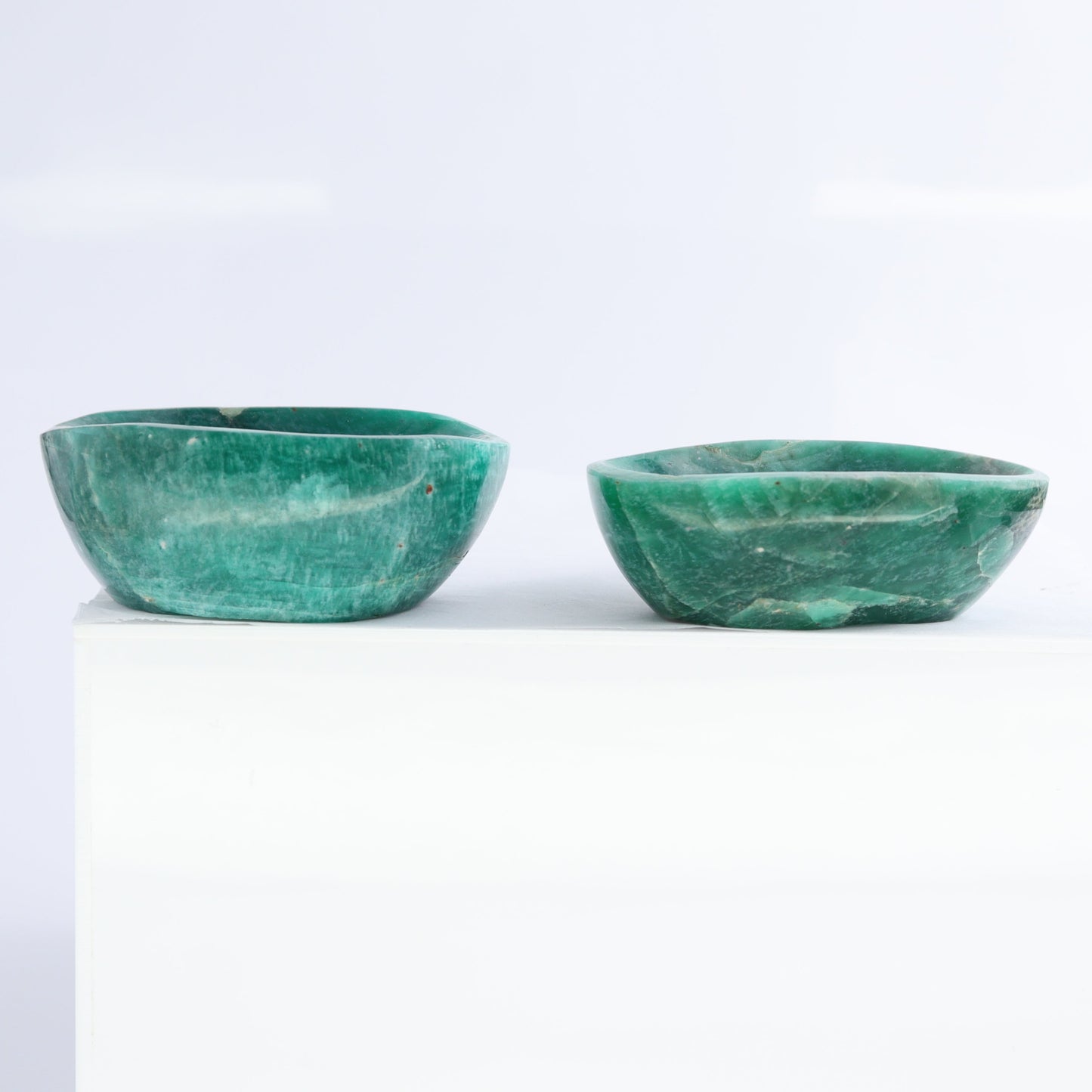 Amazonite Bowls Set of 8 - Expert Wholesale and Supplier of Wholesale Crystals & Bulk Gemstones, ["Amazonite","Bowls","Madagascar"]