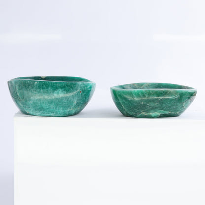Amazonite Bowls Set of 8 - Expert Wholesale and Supplier of Wholesale Crystals & Bulk Gemstones, ["Amazonite","Bowls","Madagascar"]