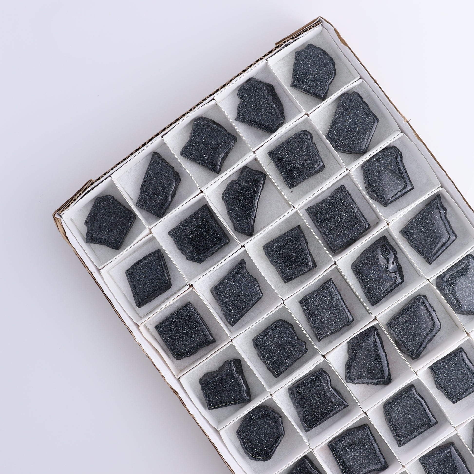 Specularite Flat of 35 - Expert Wholesale and Supplier of Wholesale Crystals & Bulk Gemstones, ["flat","Flats","Specularite","United States"]