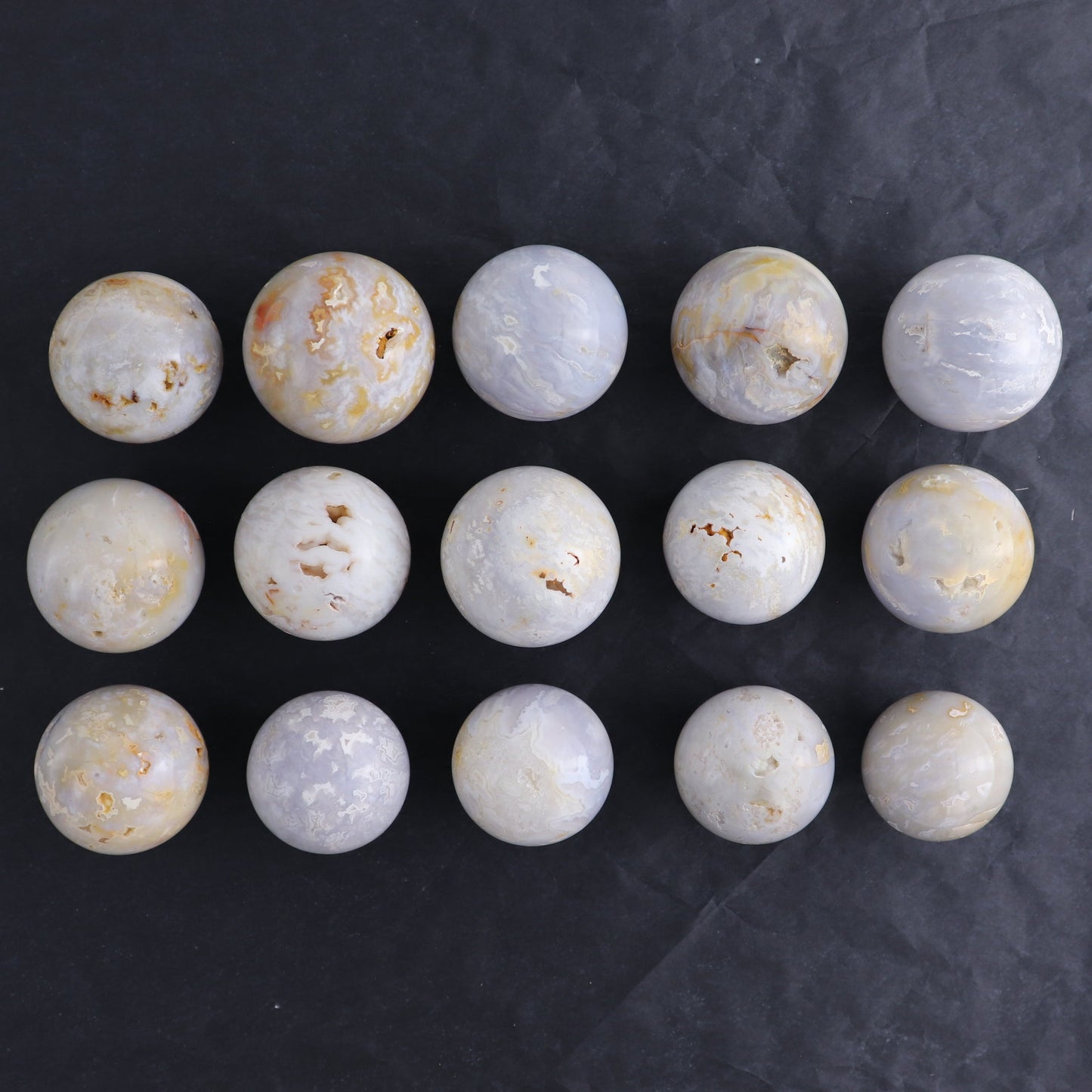 One Sphere Chalcedony Agate | Mi Esperanza Minerals | Supplier of Crystals and Onyx