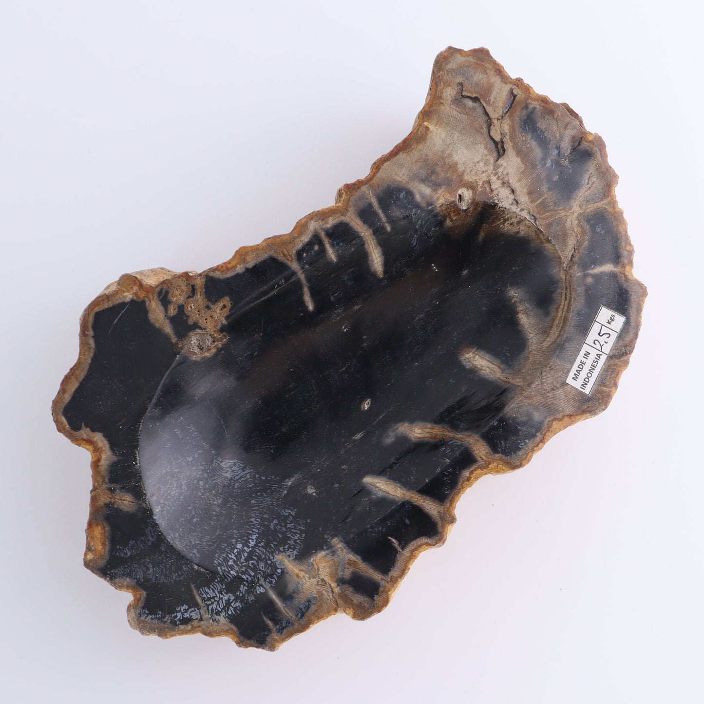 Petrified Wood Bowls Set of 2 - Expert Wholesale and Supplier of Wholesale Crystals & Bulk Gemstones, ["Bowls","Indonesia","Petrified Wood"]