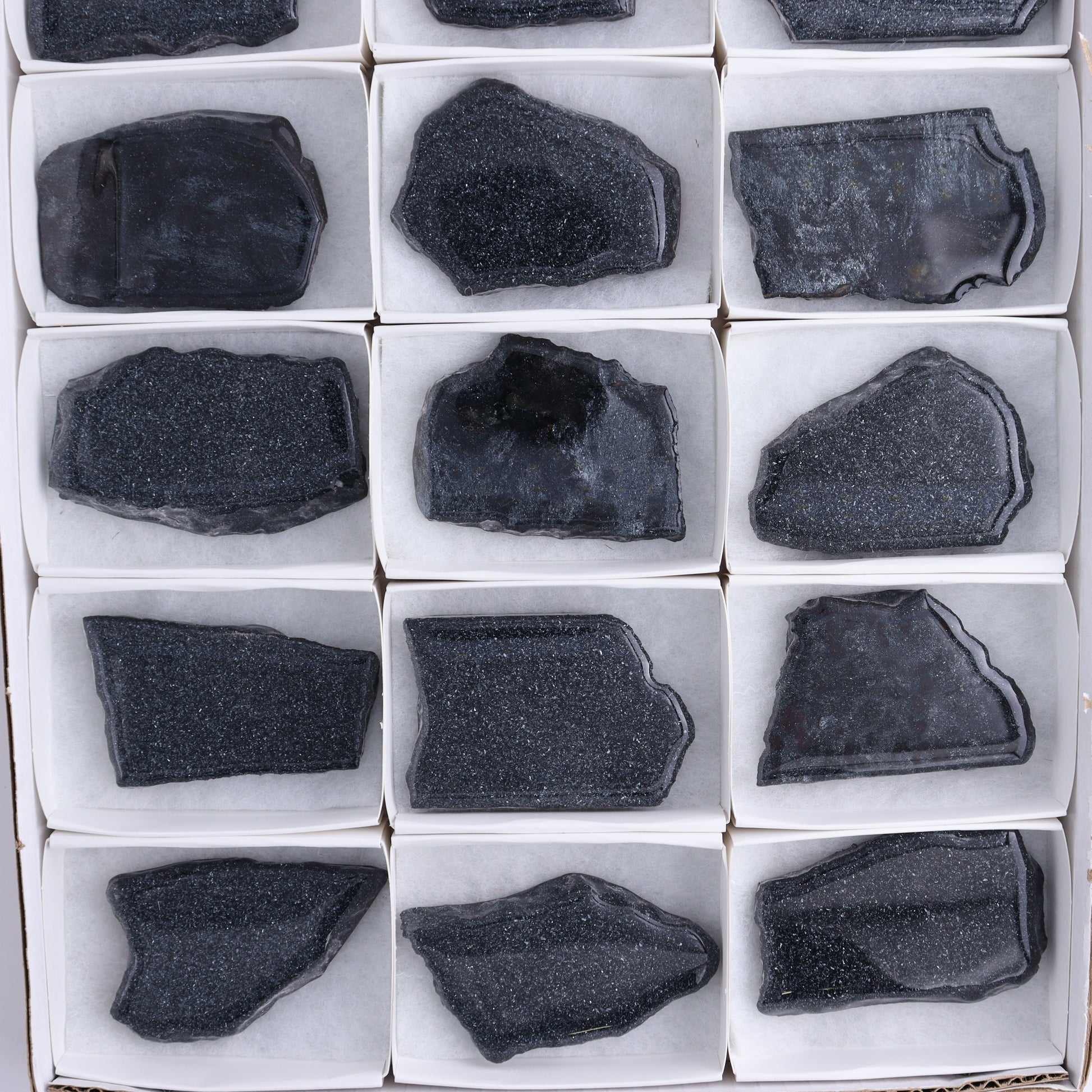 Specularite Flat of 18 - Expert Wholesale and Supplier of Wholesale Crystals & Bulk Gemstones, ["flat","Flats","Specularite","United States"]