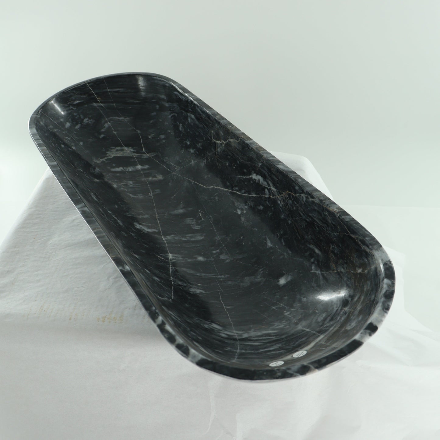 Marble Canoe Bowl - Expert Wholesale and Supplier of Wholesale Crystals & Bulk Gemstones, ["Bowls","canoe","close_30","Mexico","onyx"]
