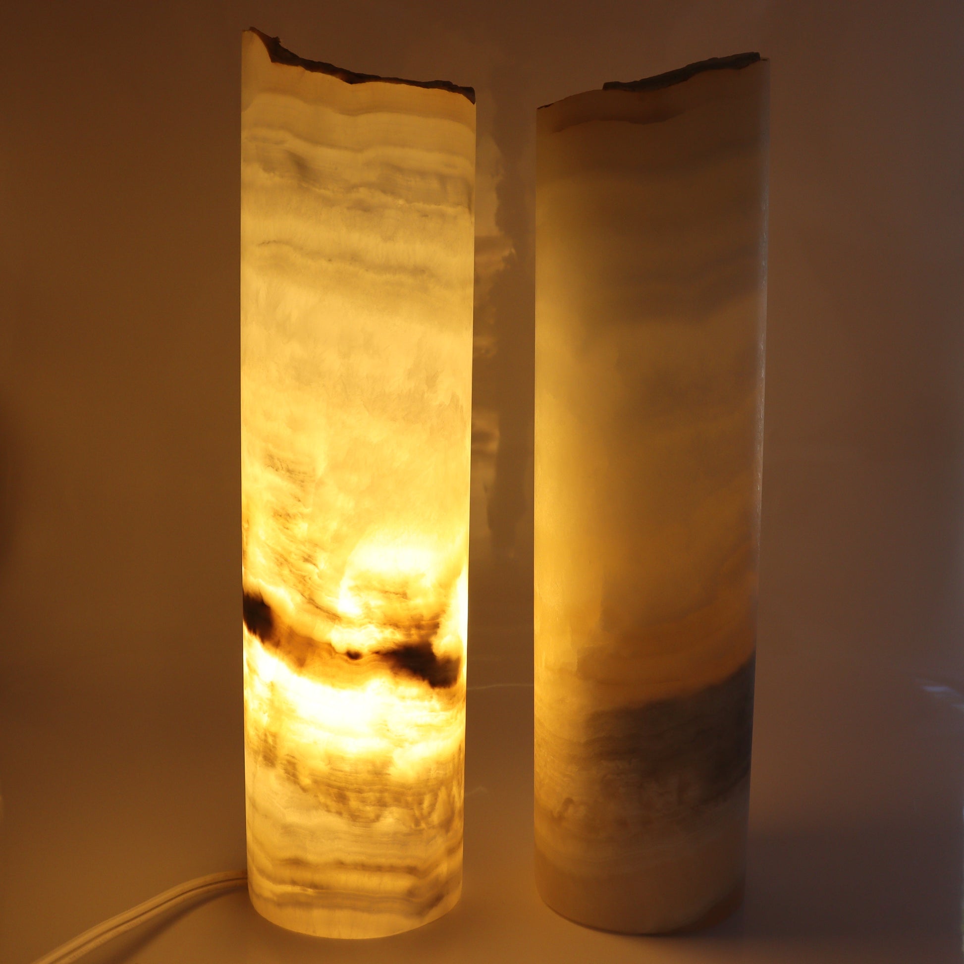 Onyx Lamps Set of 2 - Expert Wholesale and Supplier of Wholesale Crystals & Bulk Gemstones, ["Lamps","Mexico","onyx"]