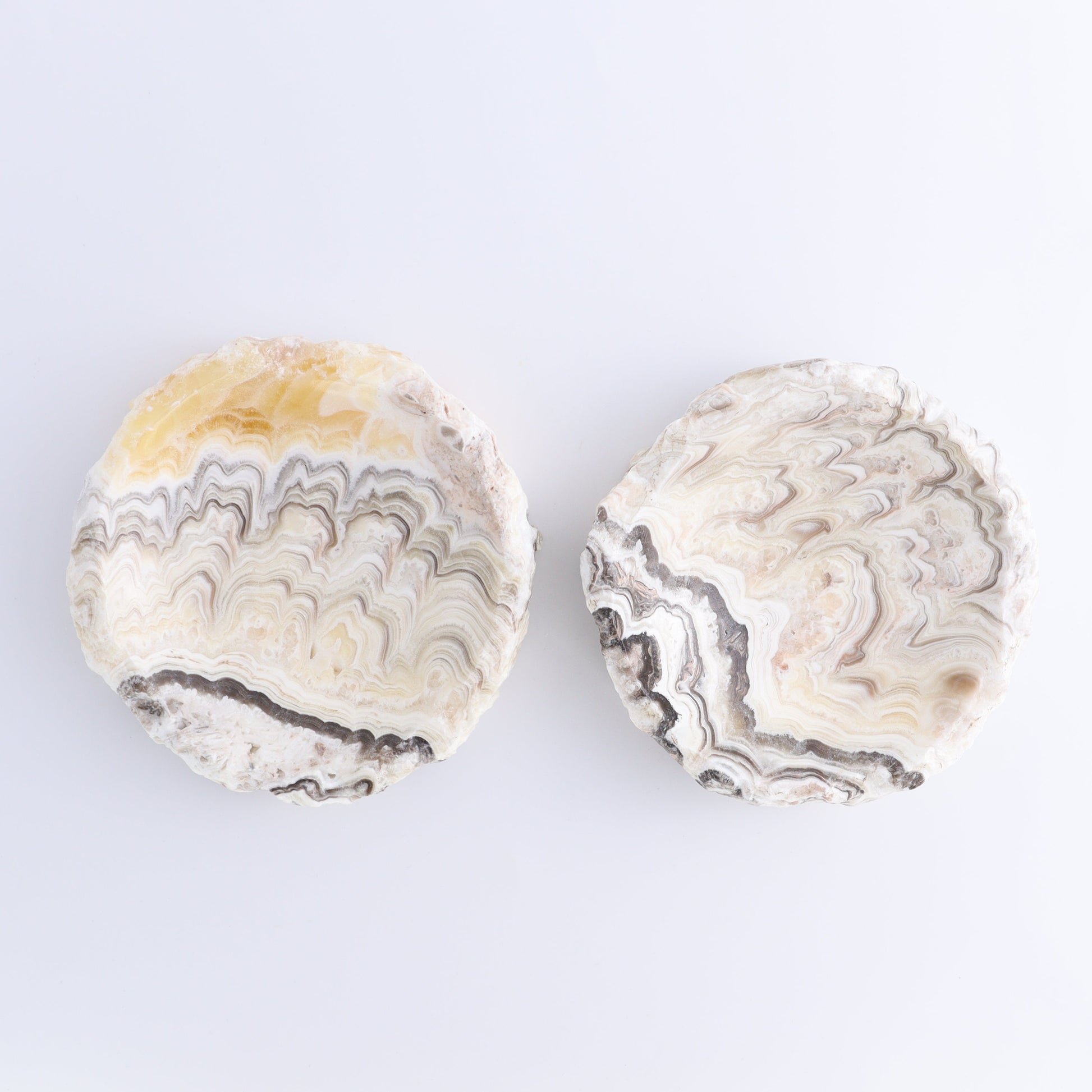 One Mexican Onyx/Calcite White Zebra Rustic Bowl - Expert Wholesale and Supplier of Wholesale Crystals & Bulk Gemstones, ["bowl","Calcite","Catalog Onyx","Decorative Dish","Mexico","onyx"]