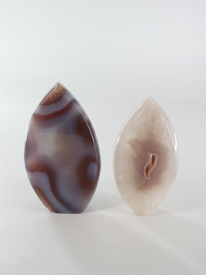 Agate Flames Set of 2 - Expert Wholesale and Supplier of Wholesale Crystals & Bulk Gemstones, []