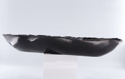 Black Marble Canoe Bowl - Expert Wholesale and Supplier of Wholesale Crystals & Bulk Gemstones, ["Black Marble","Bowls","canoe","Marble","Mexico"]