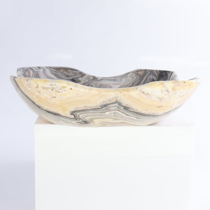 Zebra Onyx Bowl - Expert Wholesale and Supplier of Wholesale Crystals & Bulk Gemstones, ["Bowls","Mexico","onyx"]