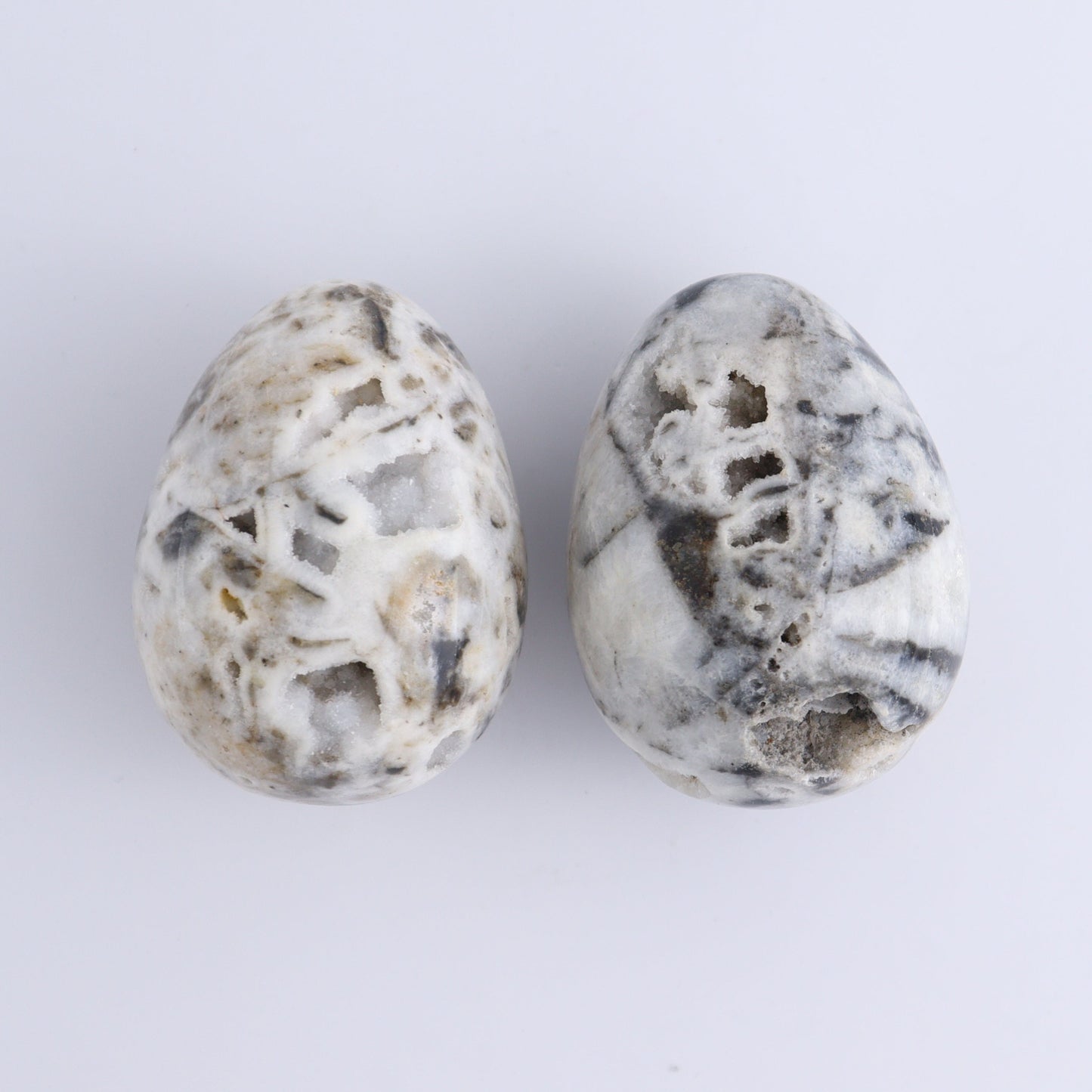 Maligano Jasper Palm Stones and Spheres Set of 9 - Expert Wholesale and Supplier of Wholesale Crystals & Bulk Gemstones, ["Indonesia","Maligno Jasper","Palm Stones","Spheres"]