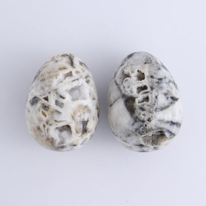 Maligano Jasper Palm Stones and Spheres Set of 9 - Expert Wholesale and Supplier of Wholesale Crystals & Bulk Gemstones, ["Indonesia","Maligno Jasper","Palm Stones","Spheres"]