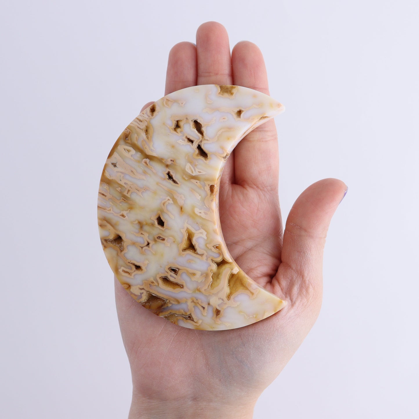 Agate Moons Set of 5 - Expert Wholesale and Supplier of Wholesale Crystals & Bulk Gemstones, ["Agate","moons"]