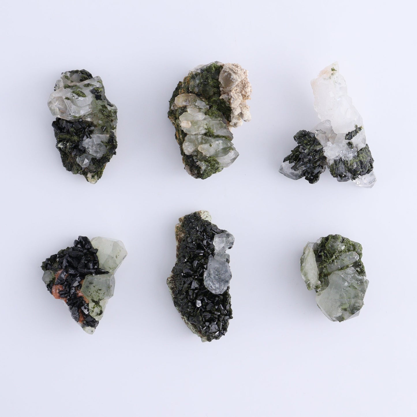 Epidote Set of 20 - Expert Wholesale and Supplier of Wholesale Crystals & Bulk Gemstones, ["epidote","flat","Flats"]