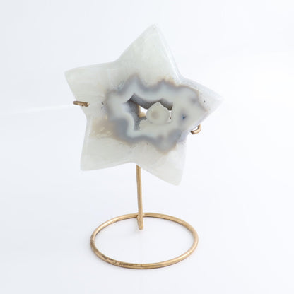 Agate Star with Stand
