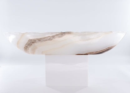 Onyx Canoe Bowl - Expert Wholesale and Supplier of Wholesale Crystals & Bulk Gemstones, ["Bowls","canoe","Mexico","onyx"]
