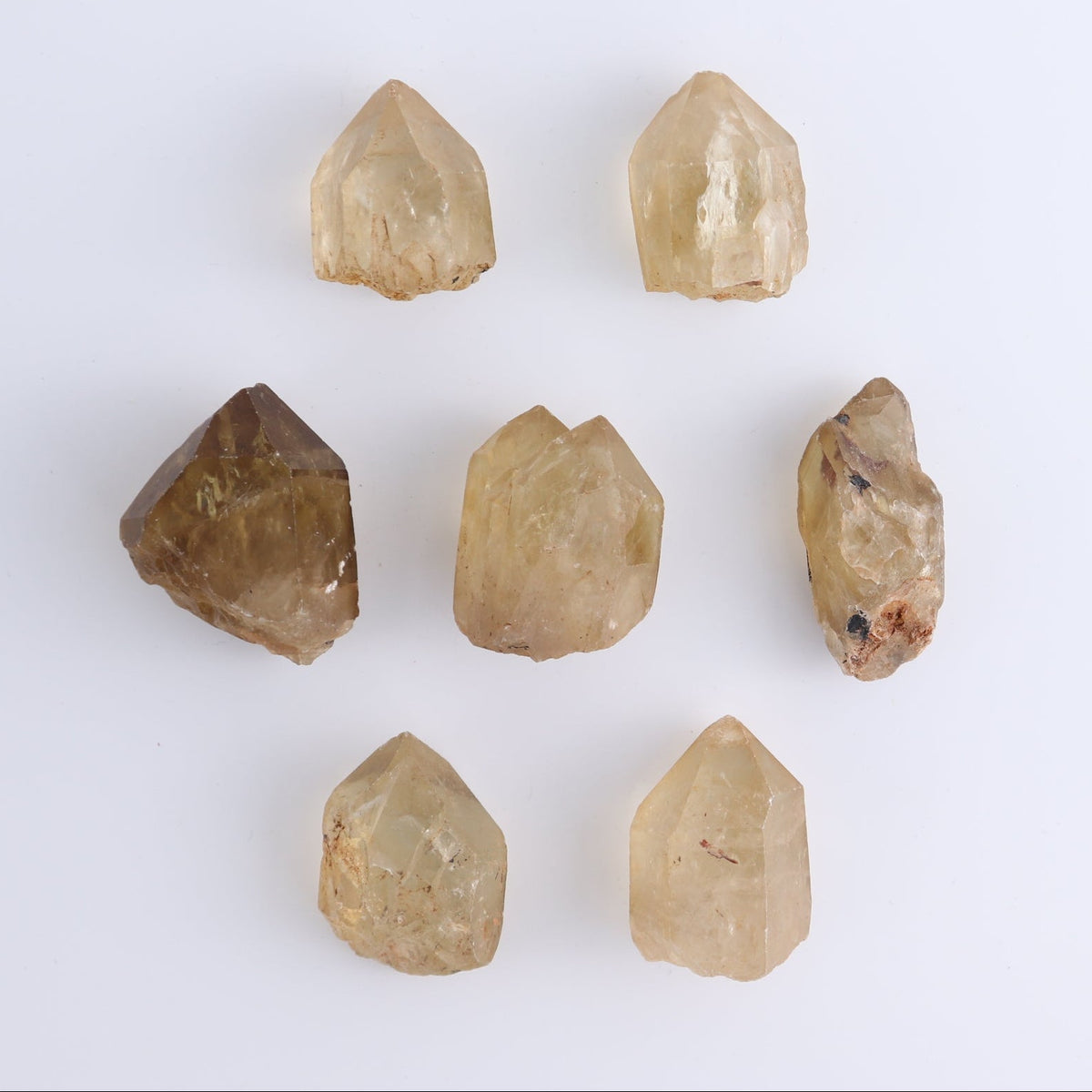 Citrine Roughs Set of 7