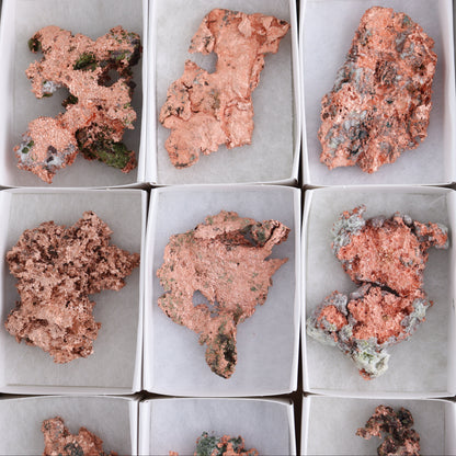 Copper Flat of 9 - Expert Wholesale and Supplier of Wholesale Crystals & Bulk Gemstones, ["copper","Freeforms","United States"]