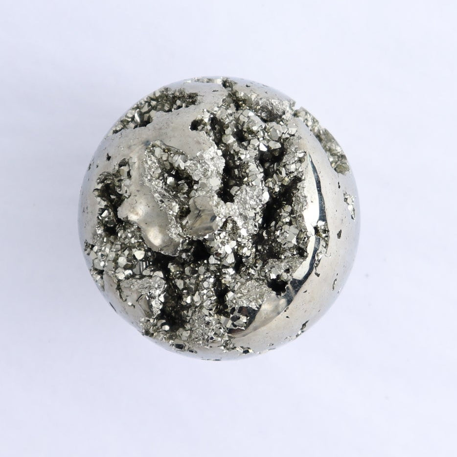 Pyrite Spheres Set of 4